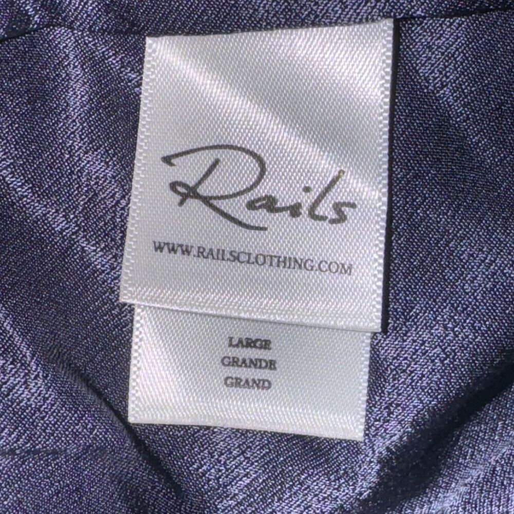 Rails Callan Jumpsuit Women's Size L Azure Blue L… - image 7